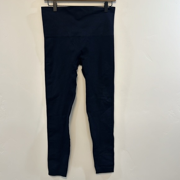 SPANX look at me now navy blue seamless leggings Large - Picture 6 of 10